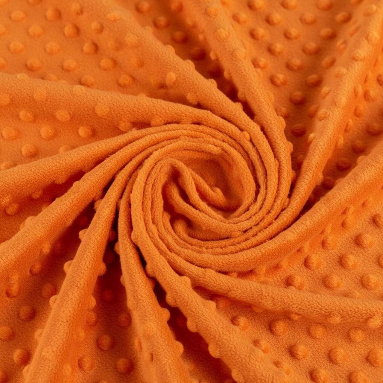 1 Yard Minky Dimple Dot Faux Fur Fabric, 60″ Wide 100% Polyester